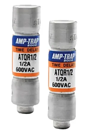 Disponible Ahora Fusible de cartucho de Fibra de Vidrio Mersen, serie ATQR, 300V ac, 15A, 10 x 38mm, acción retardada