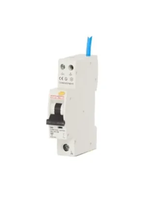 Interruptor automático y diferencial 1P, 40A, Sensibilidad 30mA, Curva Tipo C, CCPBR Máxima Calidad