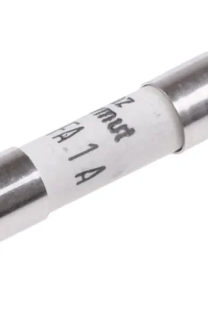 Certificado Fusible de cartucho cerámico Mersen, 380V ac, 1A, 5 x 20mm, acción FA