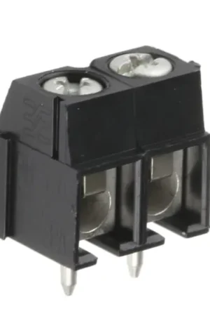 Borne para PCB Macho Weidmuller de 2 vías , paso 5.08mm, 24A, de color Negro, montaje Montaje en orificio pasante, Promoción