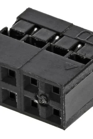Carcasa de conector HARWIN M22-3020400, Serie M22-30, paso: 2mm, 8 contactos, 2 filas, Recto, Hembra Última Versión