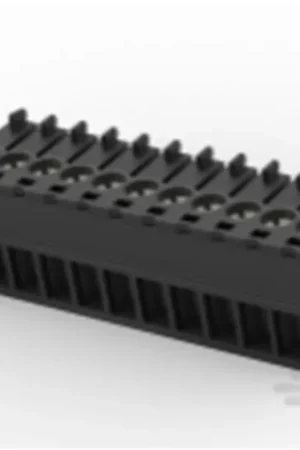 Ocasión Especial Borne enchufable para PCB Ángulo recto TE Connectivity de 12 vías , paso 3.5mm, 8A, de color Negro, montaje de cable,
