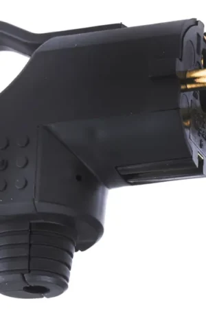 Clavija Legrand de 2P+E de color Negro, para Francia, 250 V, 16A, Montaje de Cable Oferta Especial