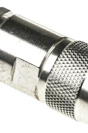 A Buen Precio Conector tipo N, Macho, Recto, Montaje de Cable, 50Ω, Terminación Soldador, 0 → 11GHz, RG214/U, RG9 B/U, Plata