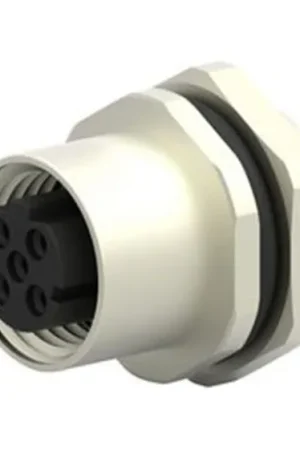 Conector circular TE Connectivity hembra de 5 vías hembra, tamaño carcasa 18, Montaje frontal, IP67 Lujoso