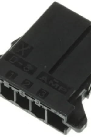 Alta Calidad Carcasa de conector TE Connectivity 1-178288-7, Serie D-3000, paso: 3.81mm, 8 contactos, , 1 fila filas, Recto, Hembra,