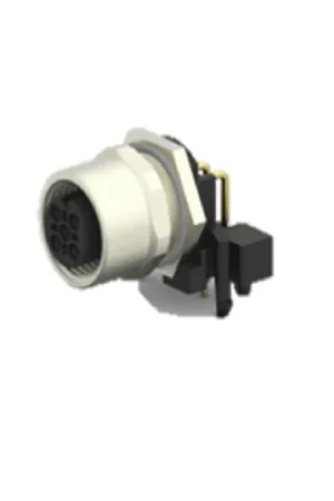 Conector circular TE Connectivity hembra de 4 vías hembra, Montaje en Panel Última Versión