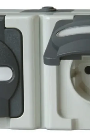Devolución Gratuita Toma eléctrica Kopp, Gris, 16A 250 V
