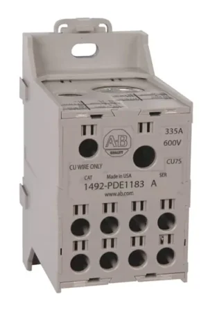 Bloque de distribución, 8 vías, 335A, 600 V Nuevo Modelo