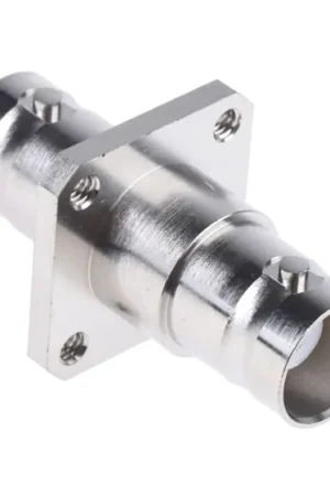 Adaptador de RF Radiall R141710000 50Ω, Conector Hembra Recto BNC a Conector Hembra BNC, 0 → 4GHz Níquel Ordena Ya