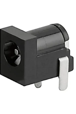 Mejor Precio Conector DC hembra, Schurter 4840, Ø int. 2mm, Ø ext. 6mm, Montaje en orificio pasante, 12 V DE CC, 2A