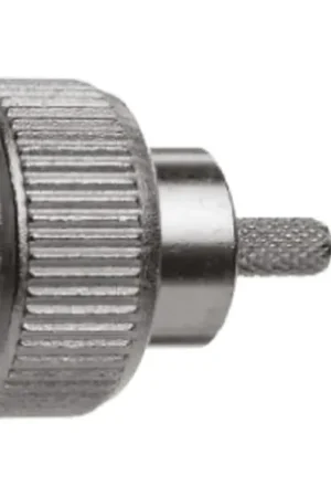 Artesanal Conector coaxial Telegartner J01002A0010, Macho, Recto, Impedancia 75Ω, Montaje de Cable, Terminación de Crimpado, 0 to