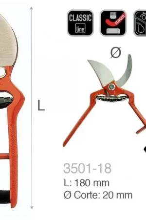 Tijera de Podar Bellota Forjada Marca Reconocida