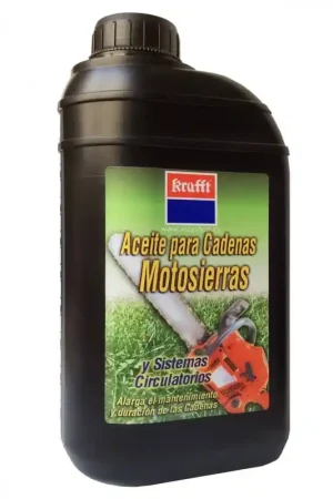 Aceite Cadenas Motosierras krafft Lube Garden Artesanal