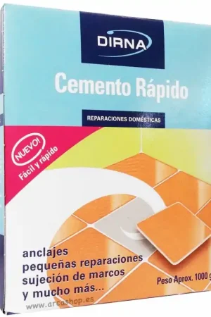 Cemento Rápido. Reparaciones domésticas. Dirna Edición Limitada