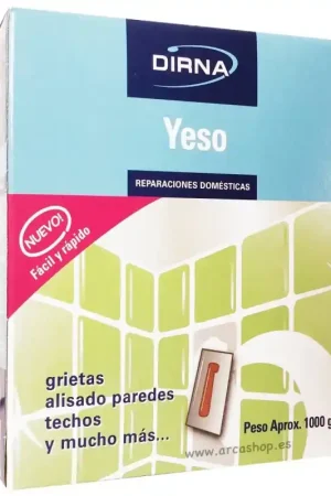 Certificado Yeso de Fraguado Rápido Dirna