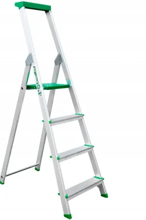 Profesional Escalera de Aluminio uso Bricolaje y Doméstico Escalibur ES-DOM