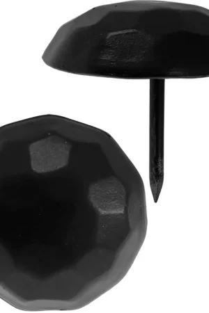 Oferta De Temporada Clavo Martilleado Redondo Ø 65 X 45 mm Negro Forja para madera