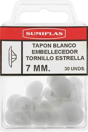 Embellecedor Ø 7 mm Tapón para tornillos Estrella Solo Hoy