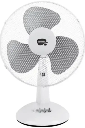 Ventilador Sobremesa Blanco VivaHogar Alisio 30W Ø 30 cm Favorito De Clientes