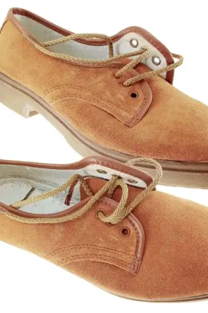 Zapato Laboral Huron Basic Piel Natural Precio Reducido