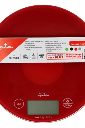 BÁSCULA ELECTRÓNICA REDONDA Garantía De Devolución De Dinero