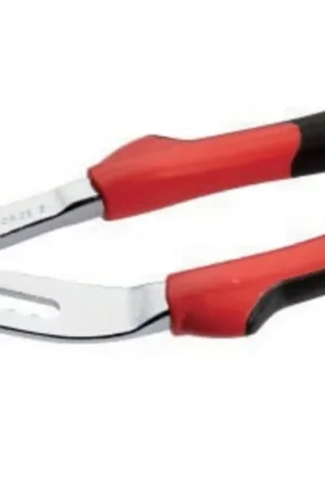 Alicates de pico de loro de punta curva SAM, mordaza de 40mm, long. total 250 mm Marca Reconocida