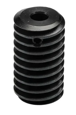 Caja reductora de tornillo sin fin RS PRO, Acero, RH, long. 32mm, , 1 arranque arranques, diám. global 18mm, diám. Rebajas