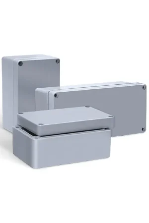 Alta Calidad CAJA ALUMINIO SERIE RJ 58x64x34MM