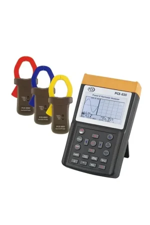 Analizador de potencia y armónicos PCE-830-2 Novedad